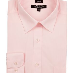 Pink Slim Fit Dress Shirt