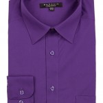 Purple Slim Fit Dress Shirt