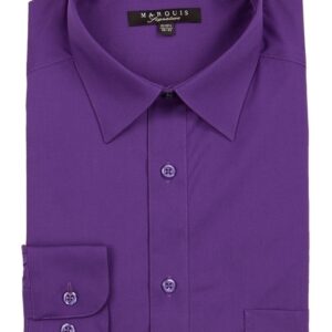 Purple Slim Fit Dress Shirt