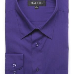 Purple Regular Fit Dress Shirt