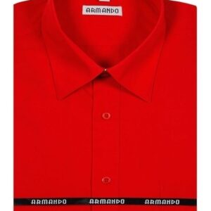 Red Armando Regular Fit Dress Shirt