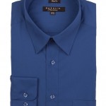 Royal Blue Slim Fit Dress Shirt