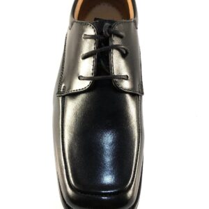 La Milano Black Shoe Front View