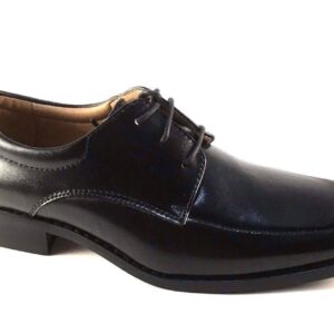La Milano Black Shoe Profile View