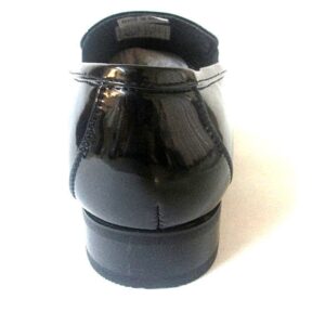 Faranzi Patent-PU Leather Loafers Square Toe Steel Buckle Prom Wedding -22032