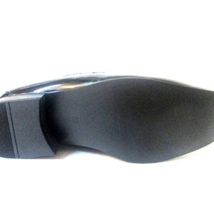 Faranzi Patent-PU Leather Loafers Square Toe Steel Buckle Prom Wedding -22035