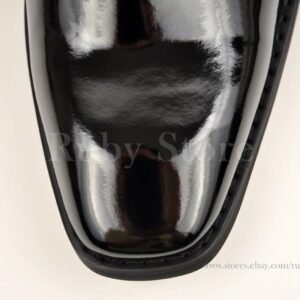Faranzi Oxford Shoes For Men Patent Leather Plain Toe Tuxedo Oxford Mens Dress Shoes-22212