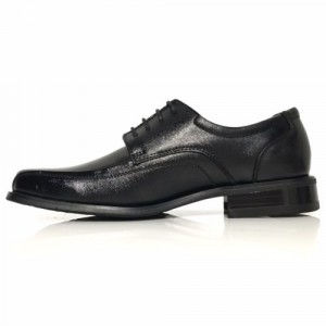 NXT Men Leather Bicycle Squared Toe Lace Up Derby Dress Shoes Black-24663