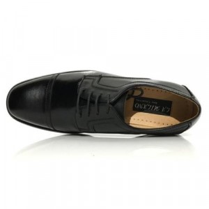 La Milano Mens Leather Black Dress Shoe-22579