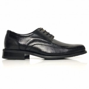 NXT Men Leather Bicycle Squared Toe Lace Up Derby Dress Shoes Black-24667