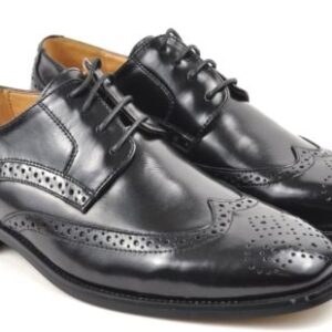 La Milano Black Shoe (Mens_Shoes)