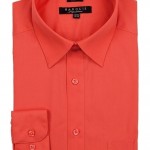 Smoked Salmon Slim Fit Dress Shirt-0