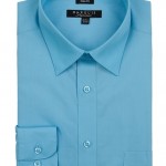 Turquoise Slim Fit Dress Shirt