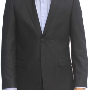 Charcoal Ultra Slim Fit Two Button Suit - Two Button