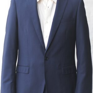Blue Ultra Slim Fit One Button Suit - One Button
