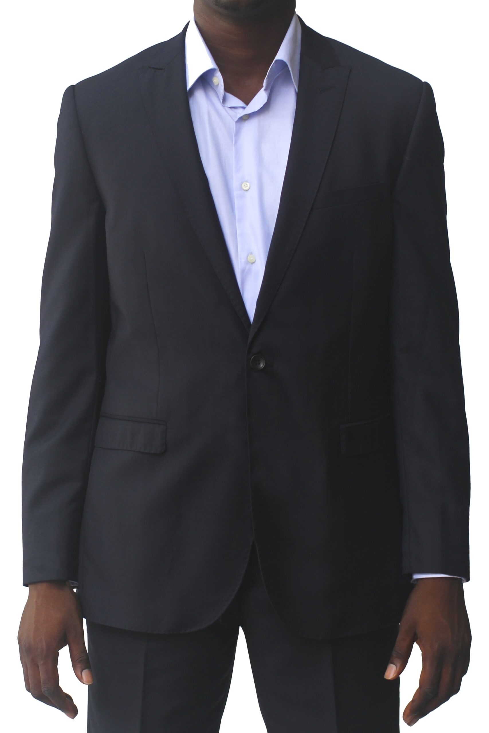 Navy Ultra Slim Fit One Button Suit - One Button