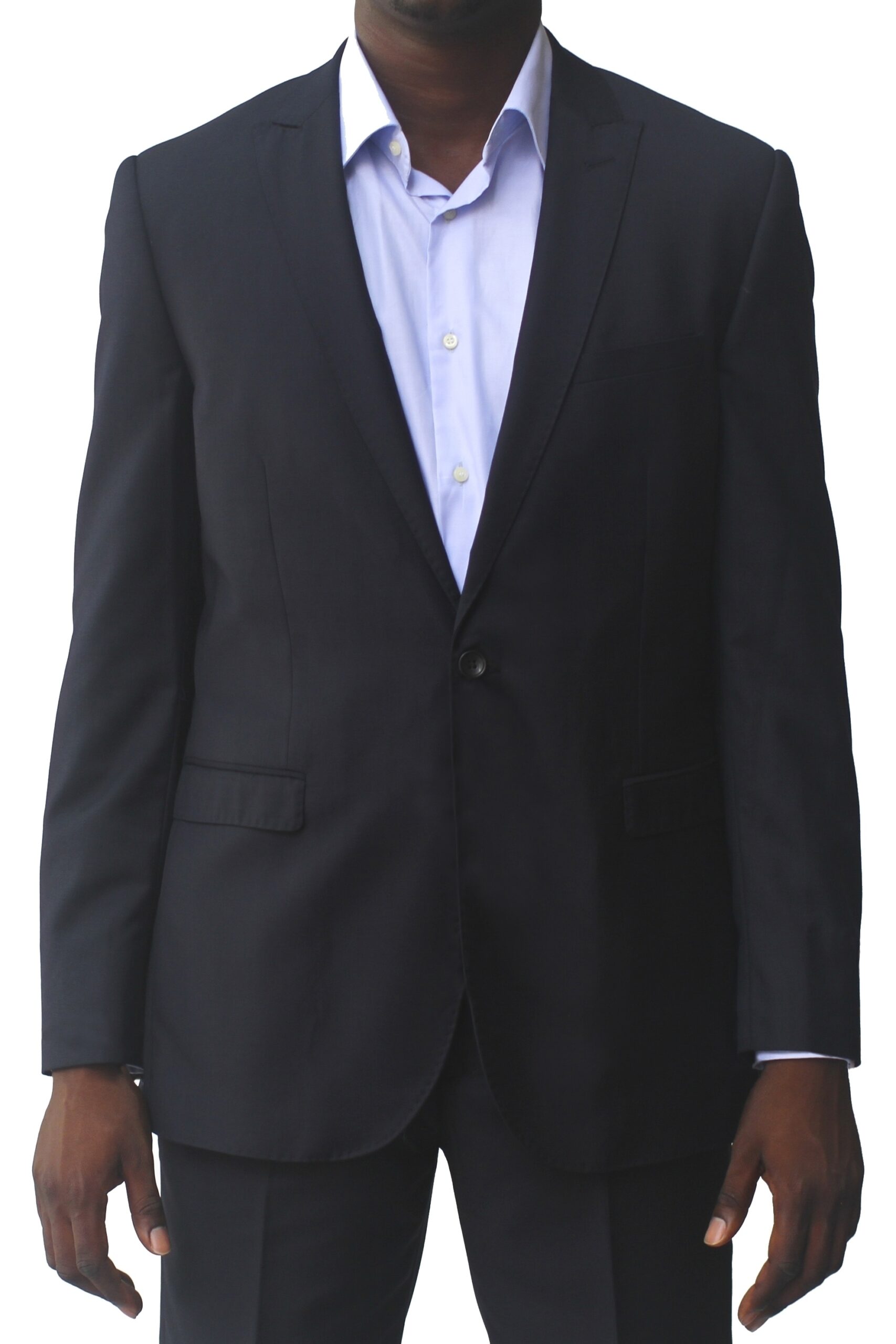 Navy Ultra Slim Fit One Button Suit - One Button