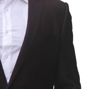 Plum Ultra Slim Fit One Button Suit - Lapel