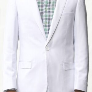 White Ultra Slim Fit One Button Suit - One Button