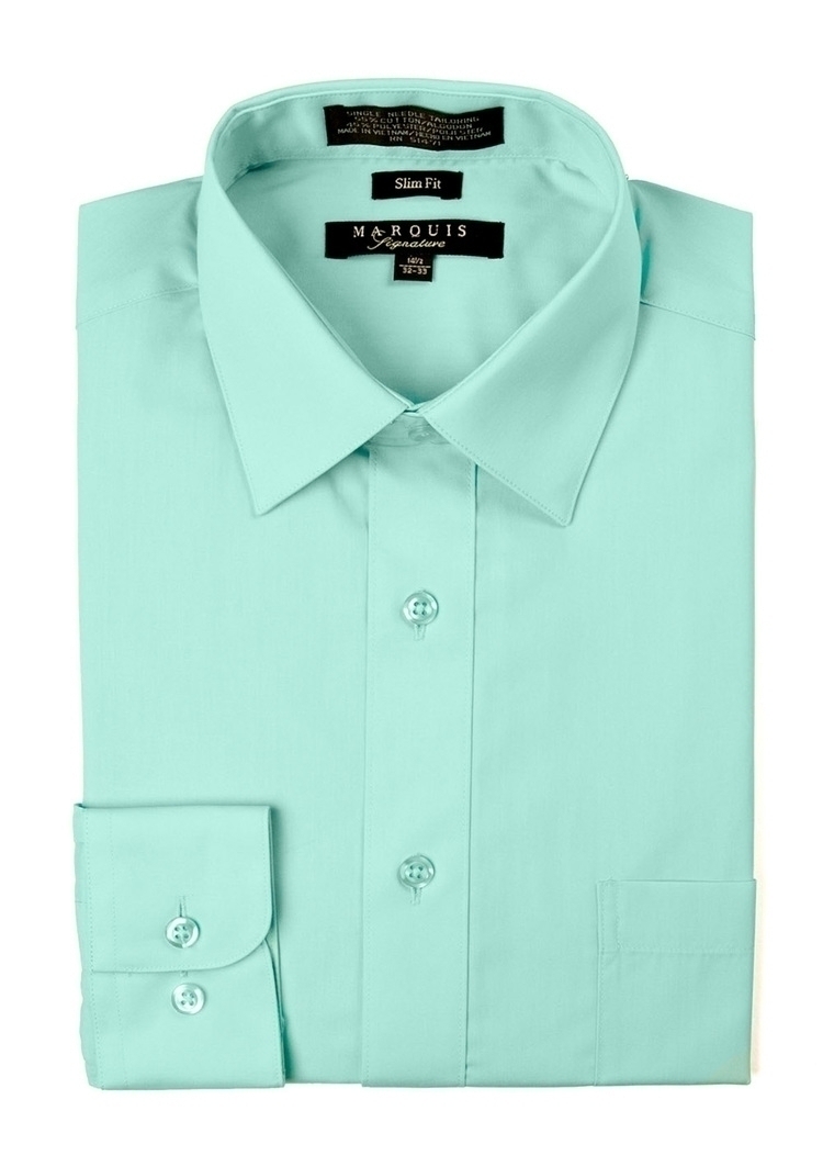 Wintergreen Slim Fit Dress Shirt-0 Wintergreen Slim Fit Dress Shirt-0