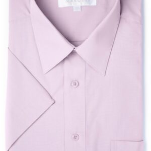 Short Sleeve Lilac Dress Shirt-0