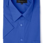 Short Sleeve Royal Dress Shirt-0