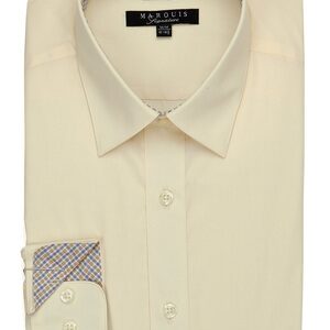 Soft Butter Trimmed Dress Shirt-0