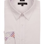 White Trimmed Dress Shirt-0