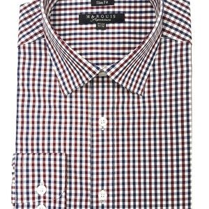 Marquis Signature Collection Red Dress Shirt-0