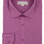 Marquis Signature Collection Grape Dress Shirt-0