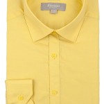 Marquis Signature Collection Yellow Dress Shirt-0