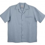 Marquis Blue Steel Regular Collar Short Sleeve Shirt-0