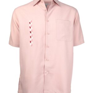 Marquis Mauve Regular Collar Short Sleeve Shirt-0
