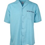 Marquis Blue Regular Collar Short Sleeve Shirt-0