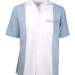 Marquis Light Blue Regular Collar Short Sleeve Shirt-0