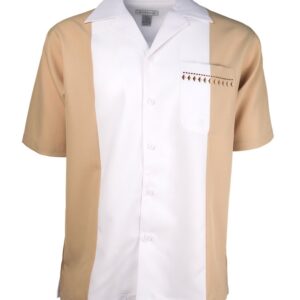 Marquis Sand Regular Collar Short Sleeve Shirt-0