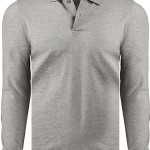 Marquis Heather Grey Long sleeve Shirt-0