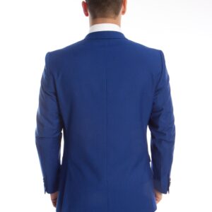 Royal Blue Ultra Slim Fit Two Button Suit-11209