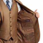 Toast Tailored Fit Two Button 3-Piece Suit-0