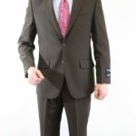 Grey Tailored Fit Two Button Suit