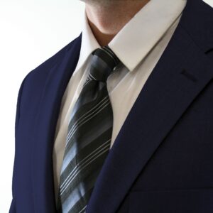 Indigo Modern Fit Two Button Suit