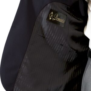 Indigo Modern Fit Two Button Suit Inside Lining