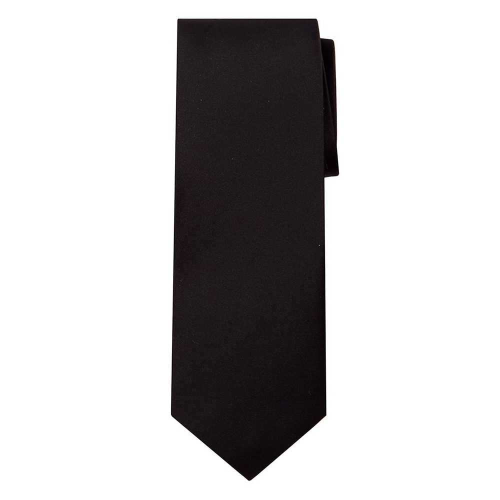 Marquis Classic Width Solid Black Tie
