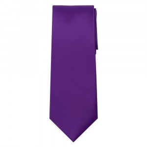 Marquis Classic Width Solid Purple Tie