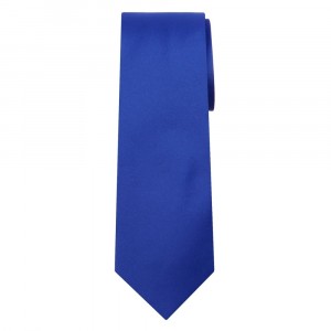 Marquis Classic Width Solid Blue Tie