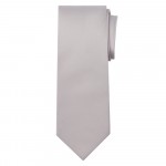 Marquis Classic Width Solid Silver Tie
