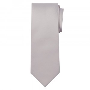 Marquis Classic Width Solid Silver Tie