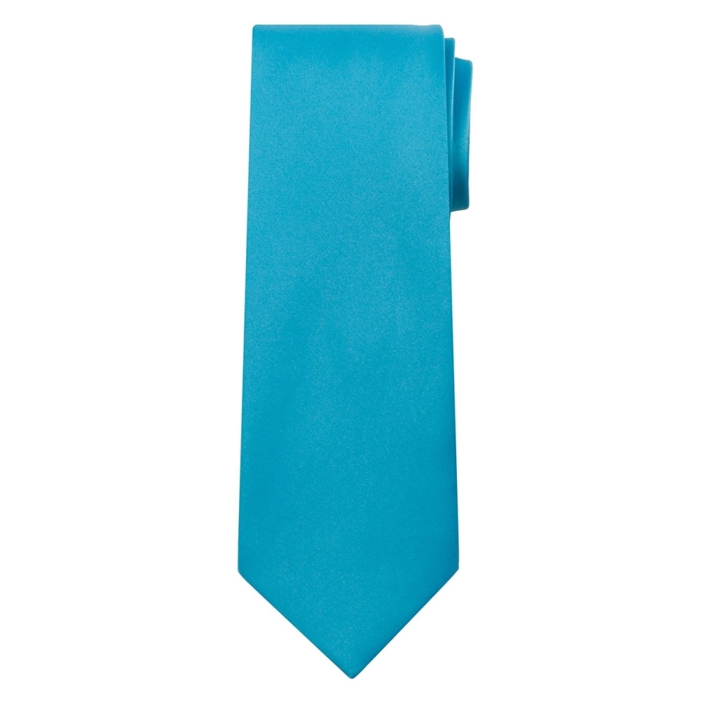 Marquis Classic Width Solid Turquoise Tie