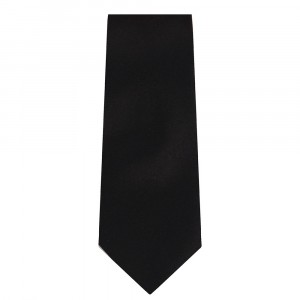 Marquis Slim Width Solid Black Tie
