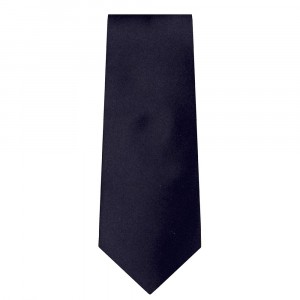 Marquis Slim Width Solid Navy Tie